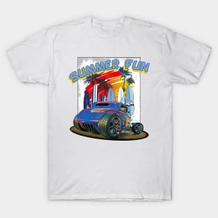 Summer Fun - Hot Rods T-Shirt